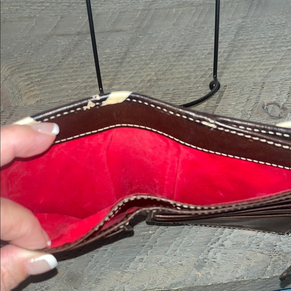 Dooney & Bourke Leather Giraffe Print Wallet - Picture 6 of 11